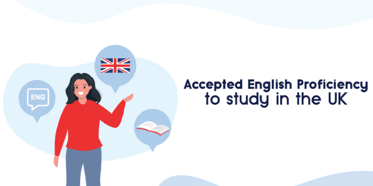Accepted English Language Proficiency to study in the UK